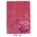 Elastic &amp; Polyester Silk Shaggy Carpet